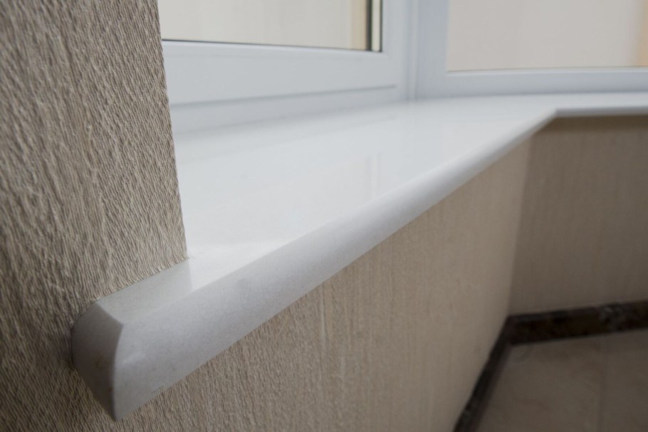 Подоконники из кварцевого агломерата