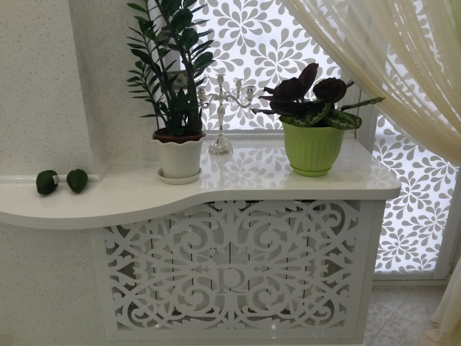 Фигурный подоконник