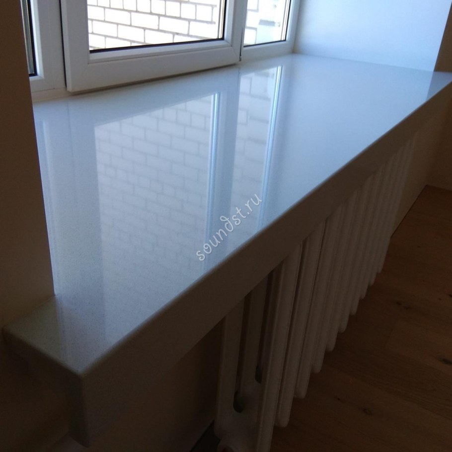 Подоконник кварцевый агломерат
