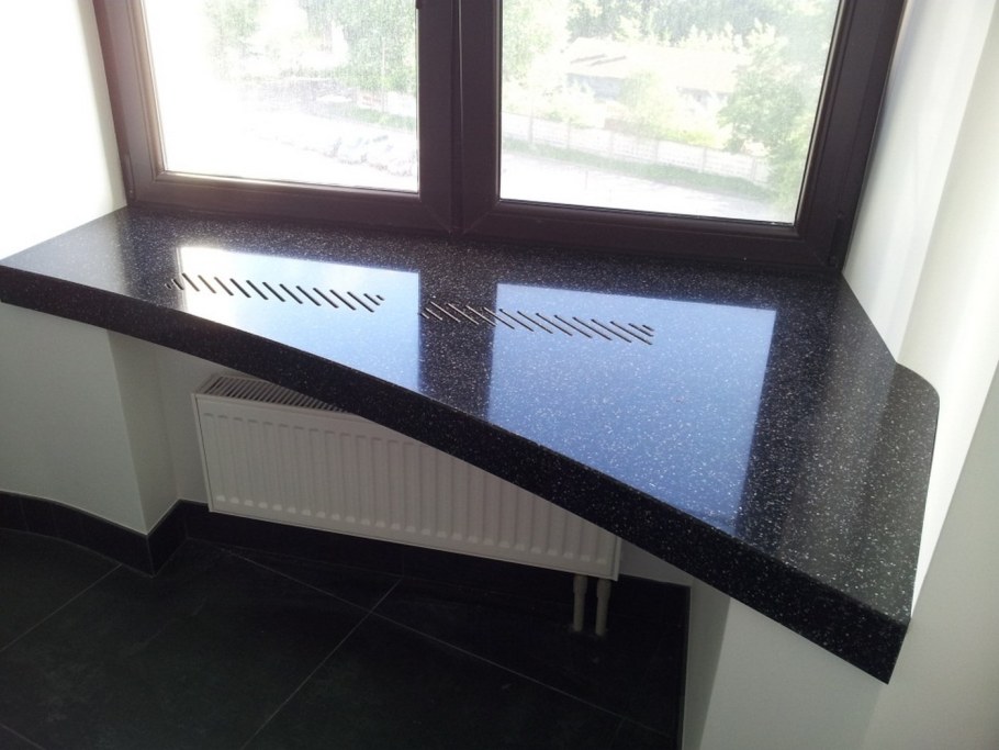 Подоконники из искусственного камня corian
