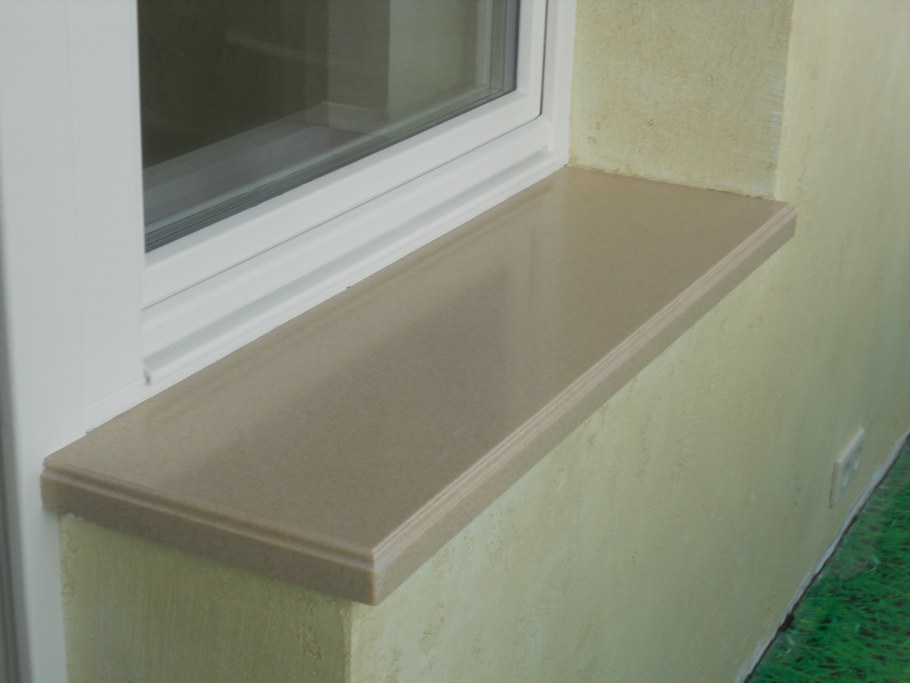 Подоконники из искусственного камня в Леруа