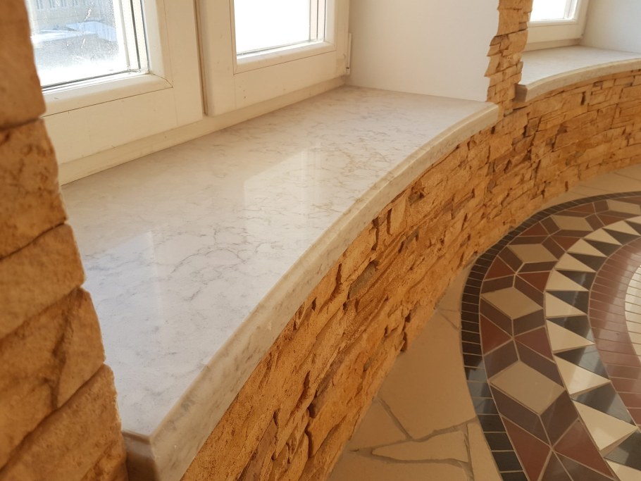 Подоконник искусственный камень