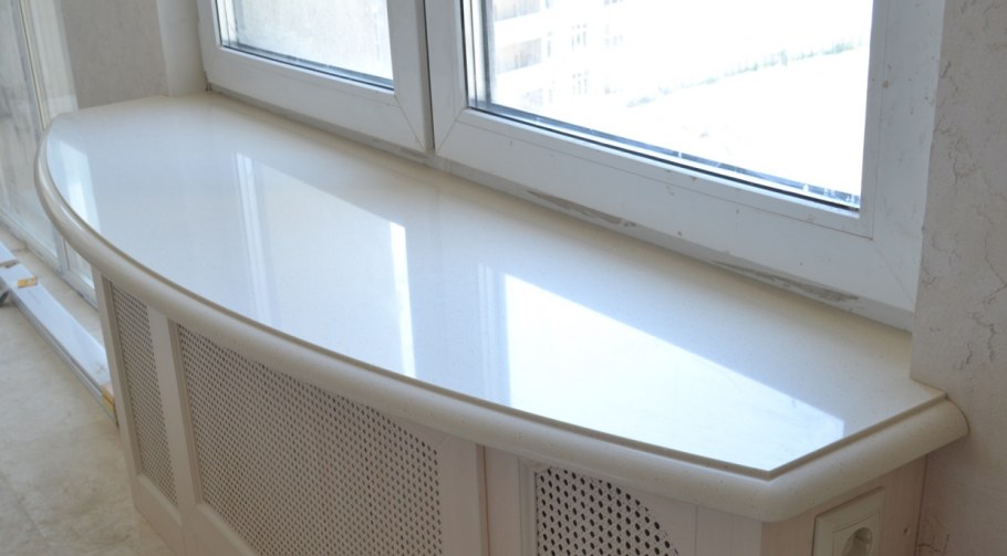 Подоконник кварц 20мм