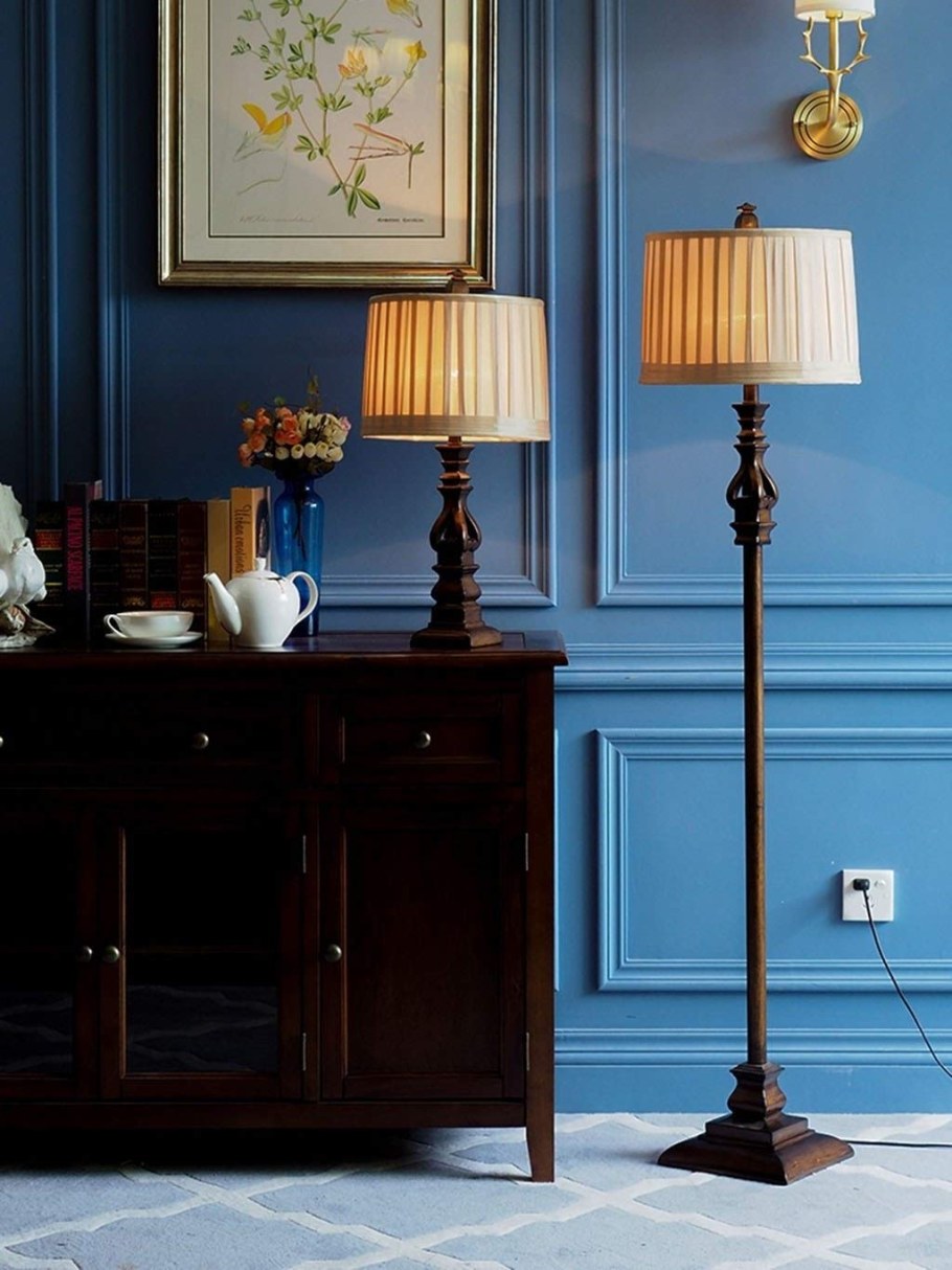 Торшер в американском стиле