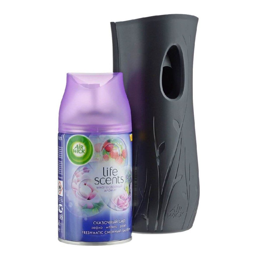 Освежитель воздуха, автоматический, сказочный сад, Air Wick Freshmatic, 250мл