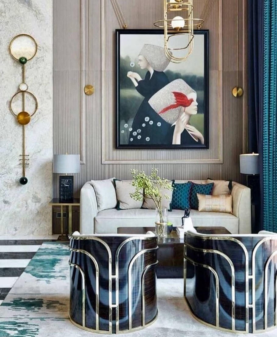 Декор в стиле ар деко