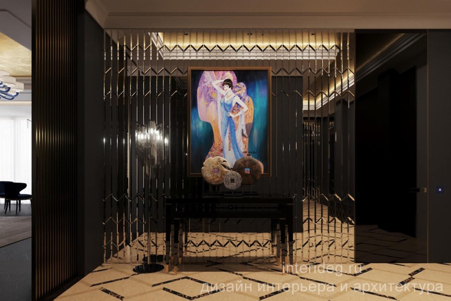 Скульптуры в стиле арт деко в интерьере