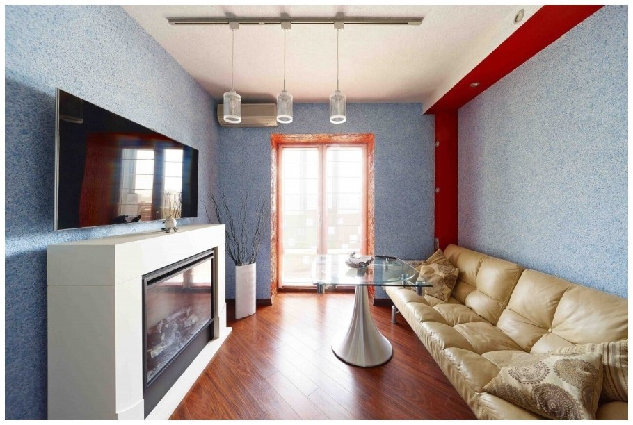 Жидкие обои в интерьере