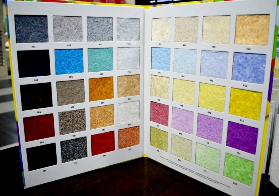 Жидкие обои Silk Plaster палитра