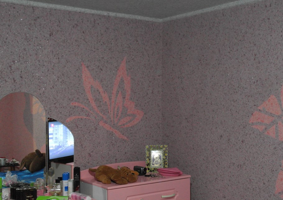 Жидкие обои для стен