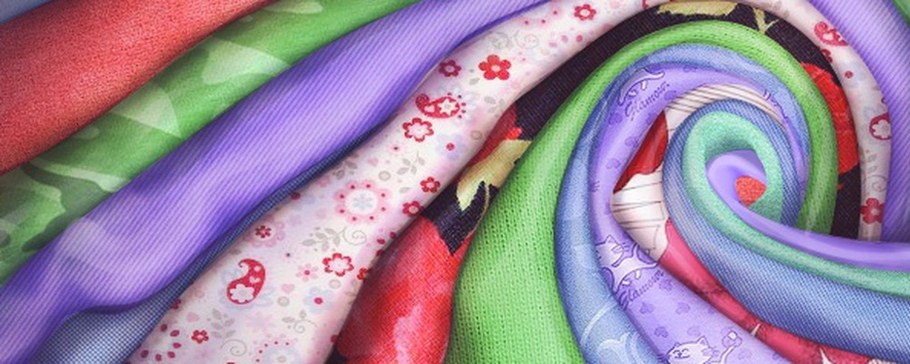 Ткани для шитья баннер