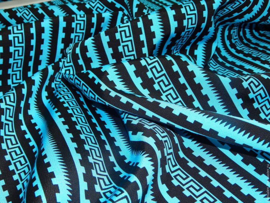 Ткань Версаче джунгли