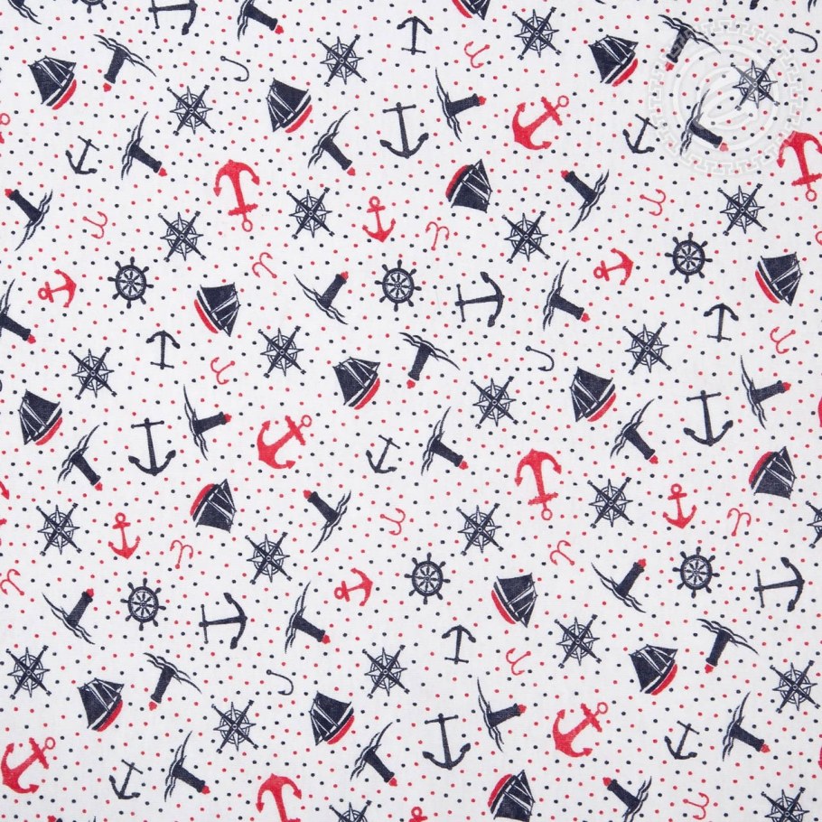 Простынь на резинке "Морячок"