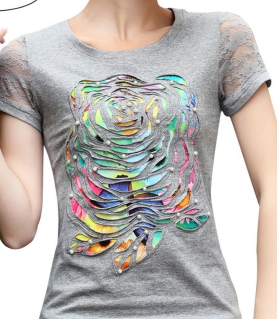 Украшение футболки