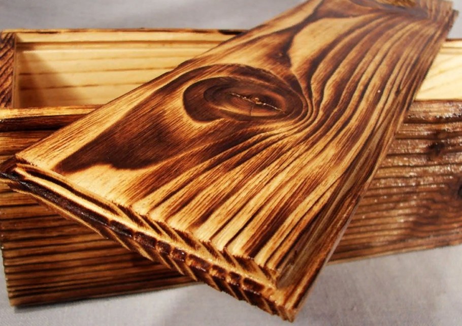 Брашировка дерева