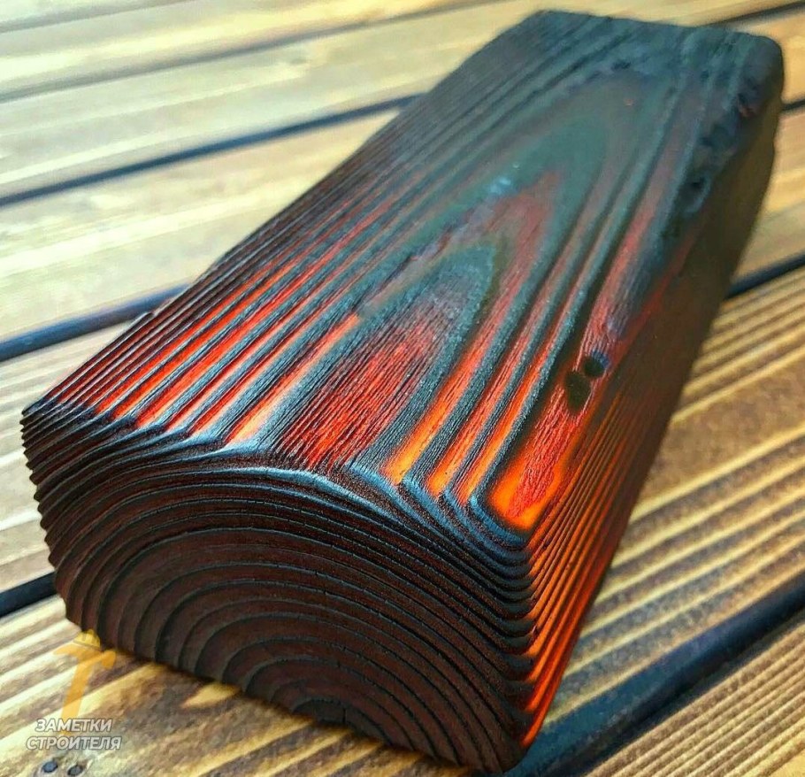 Браширование лиственницы