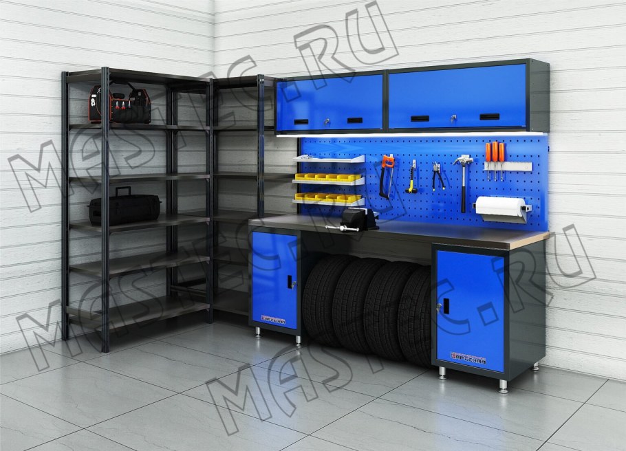 Металлическая мебель для гаража