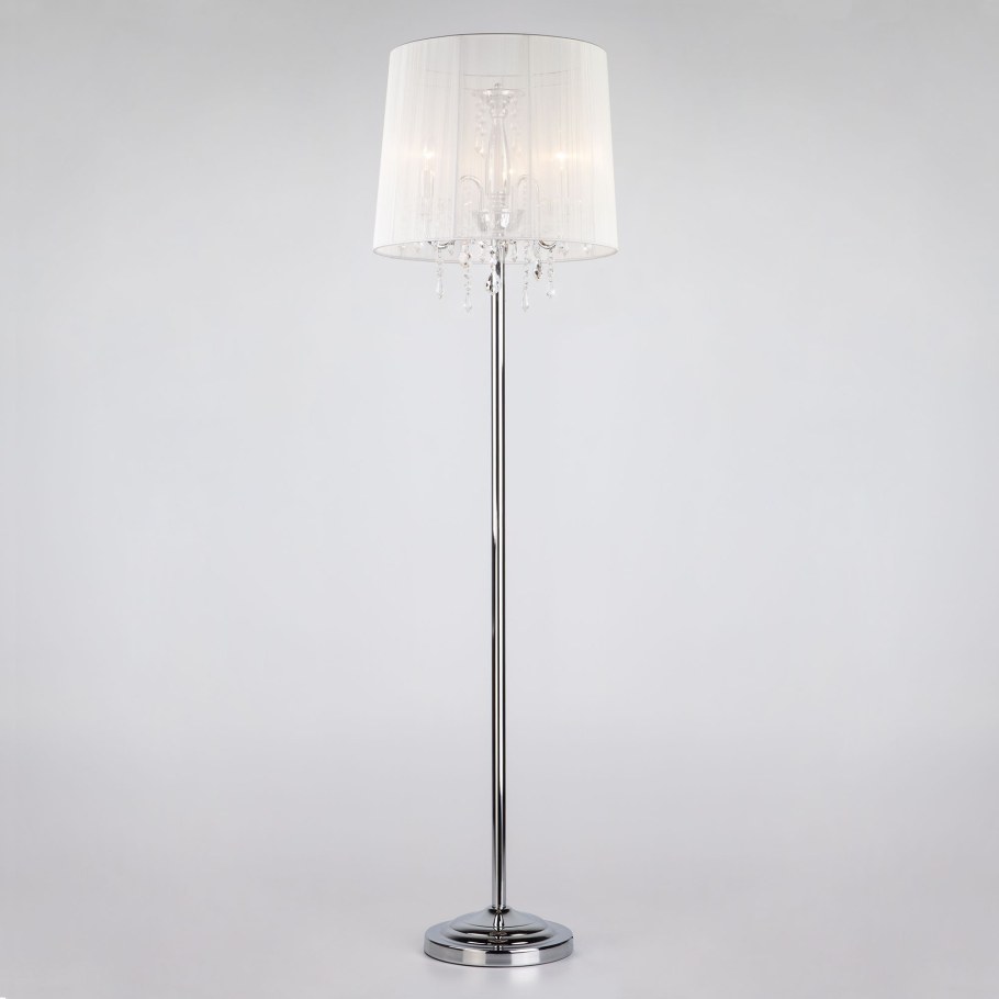 Торшер 2045/3f хром/белый Eurosvet allata