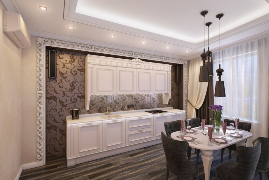 Кухня арт деко Kaiser ad