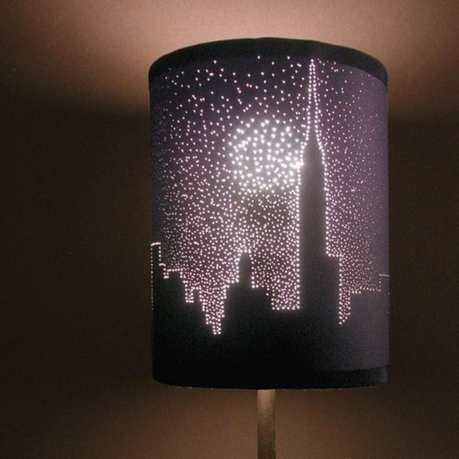 Оригинальные светильники своими руками