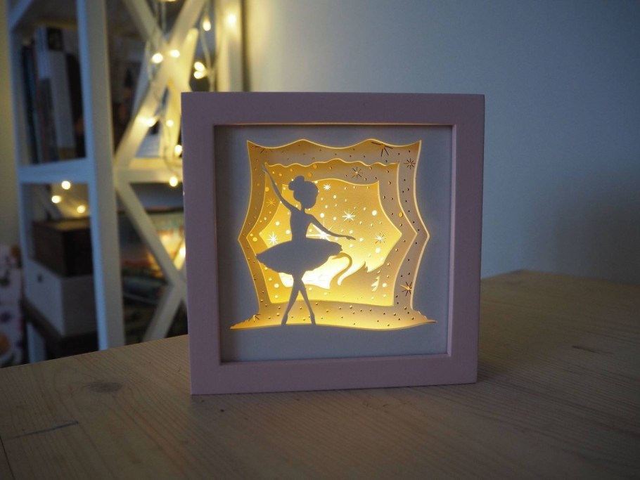 Ночник из дерева