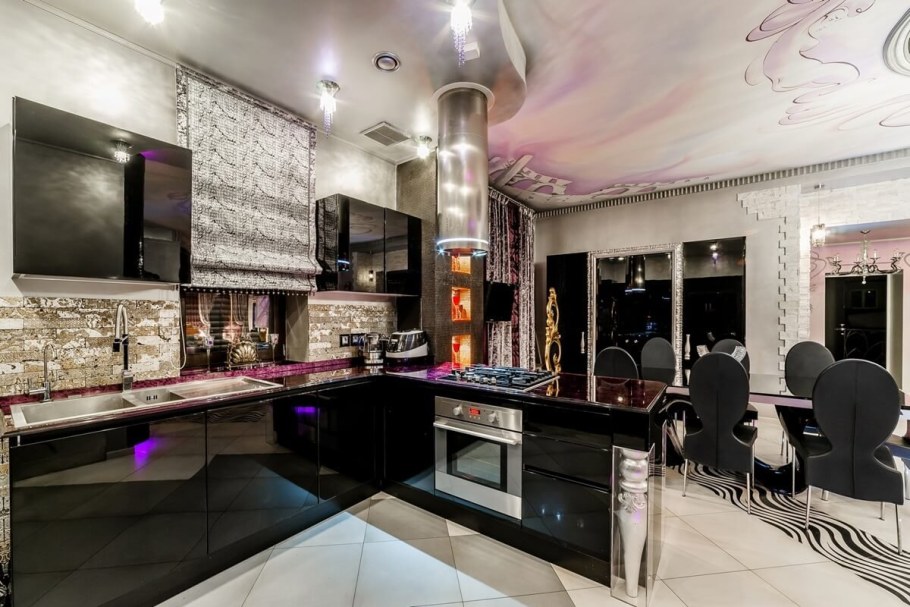 Стиль арт-деко в интерьере кухни