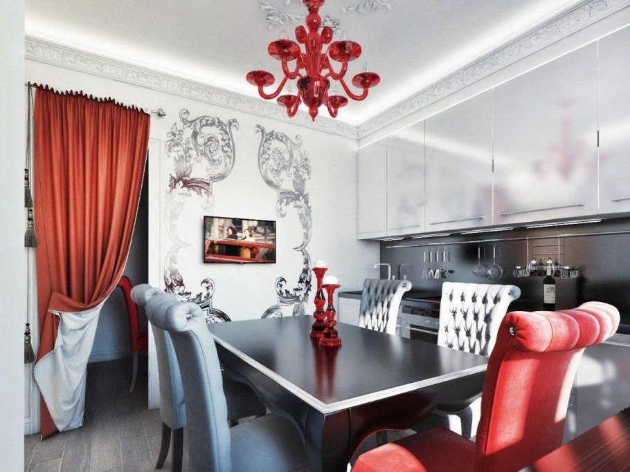 Кухня в стиле арт деко