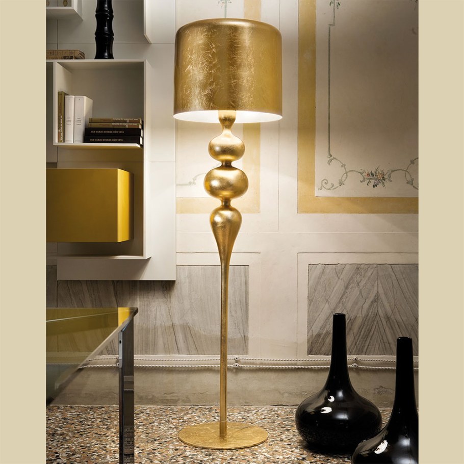 Торшер Masiero Eva stl3+1 Gold by Fly Design Studio