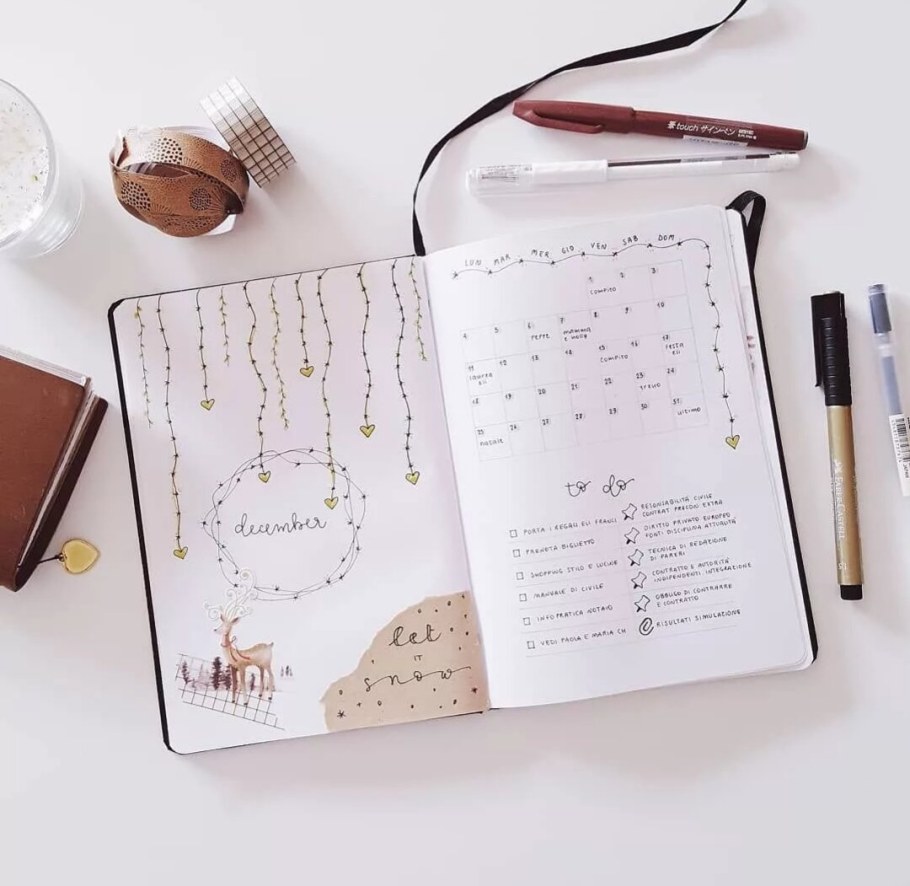 Bullet Journal Эстетика
