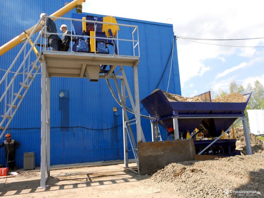 Бетонный завод ЗЗБО