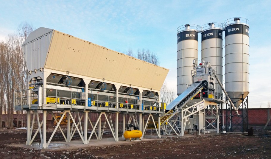 Бетонный завод в Кинг кросс фото