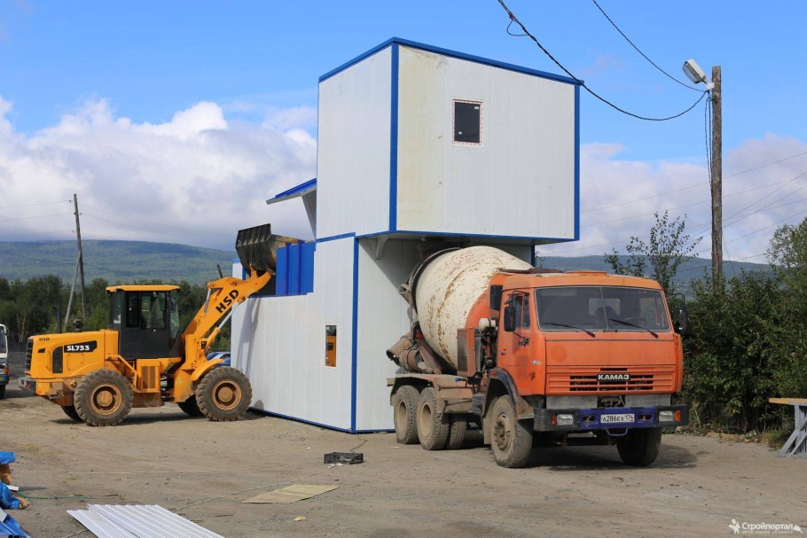 Бетонный завод; марка, модель: флагман-60;