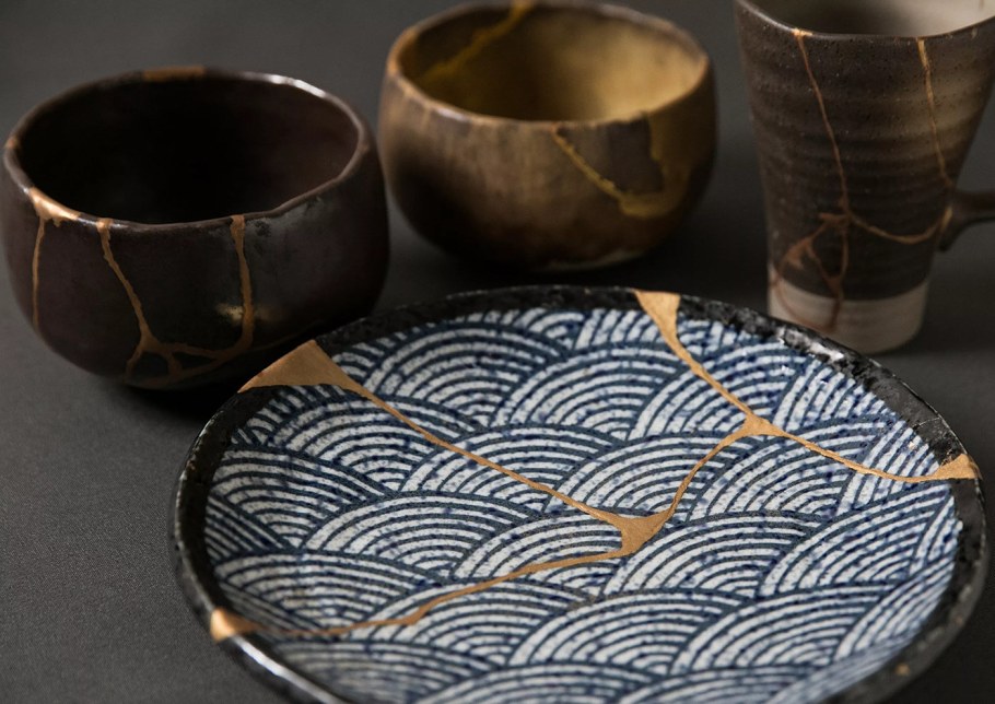 Кинцуги Золотая заплатка