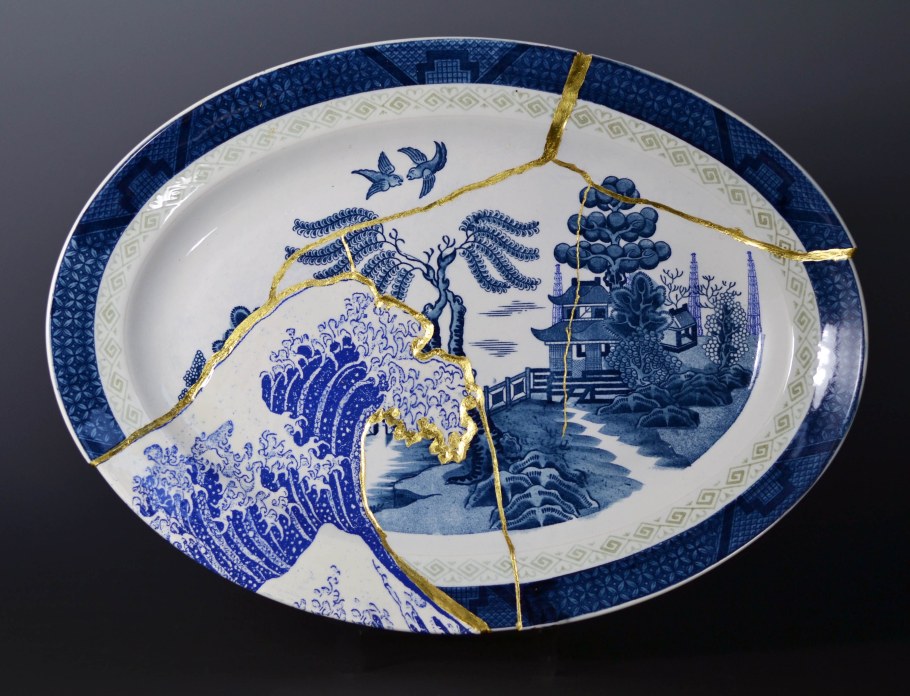 Кинцуги керамика