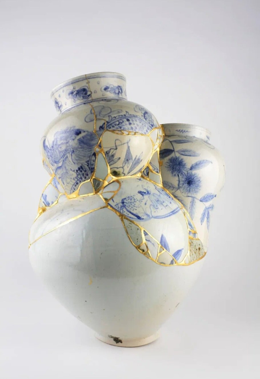 Японская керамика Кинцуги