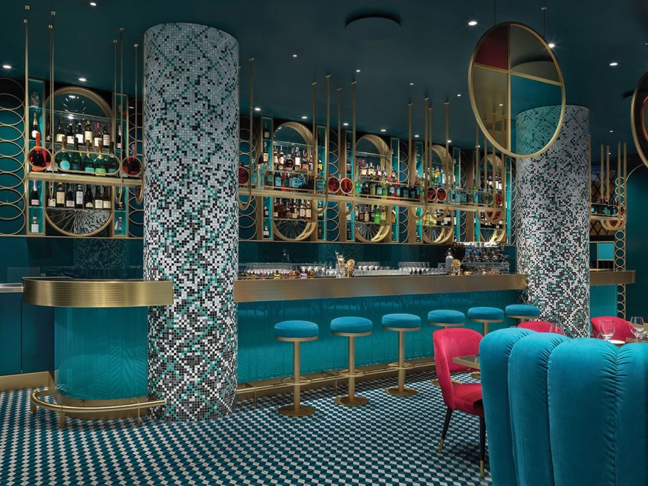 Ар деко интерьер ресторан