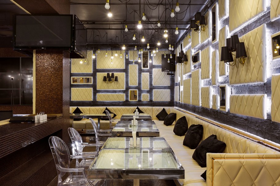 Арт деко интерьер ресторана