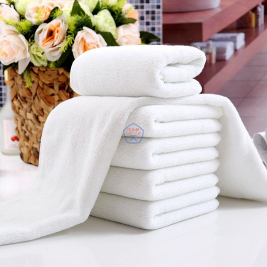 1 PC White Soft Home Hotel Bath Towel Washcloth Travel hand Towel 30x70cm