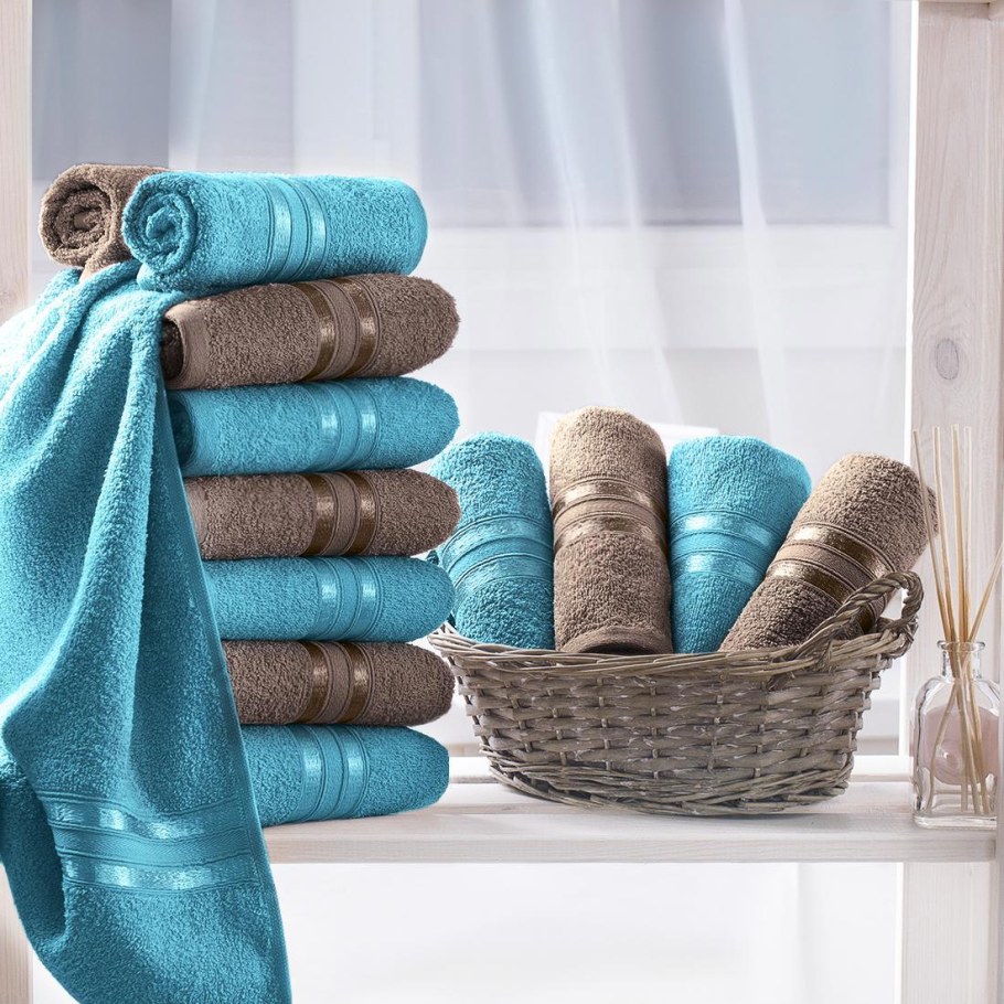 Полотенце банное Harmonika голубой