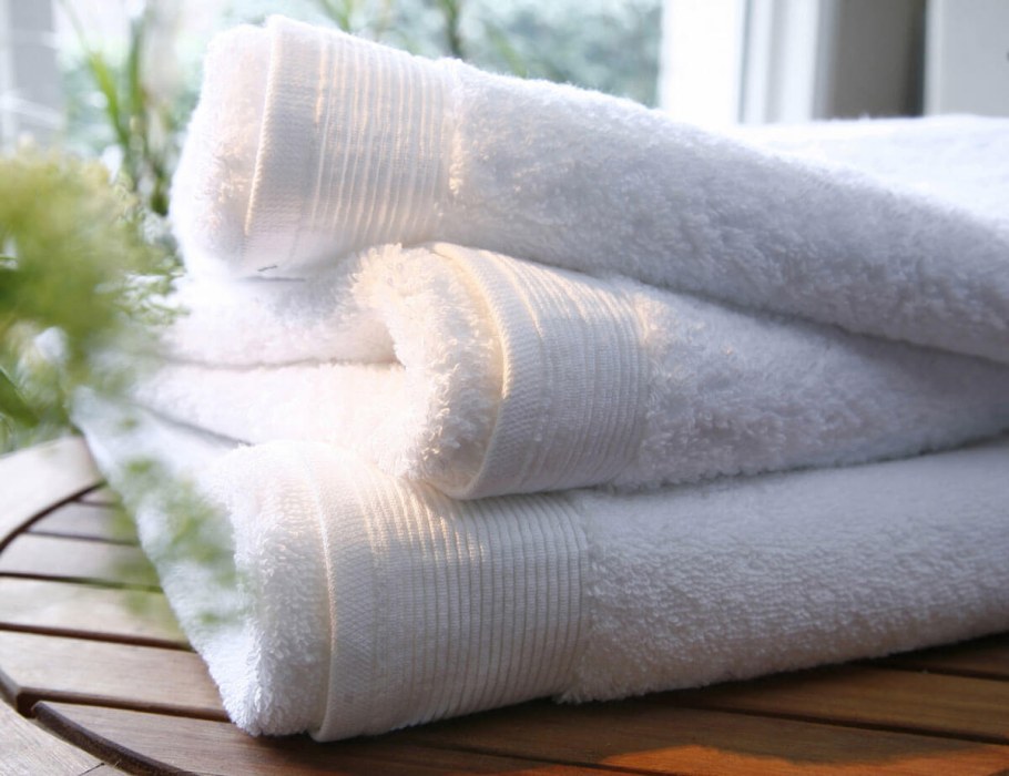 Полотенце банное 100х150 махровое однотонное