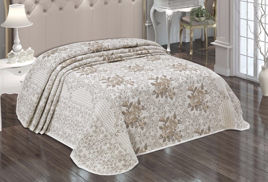 Francois (100% ПЭ) 2050 Bej покрывало 250х260