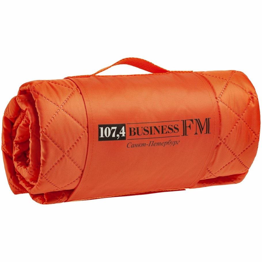 Пледы для пикников оранжевые