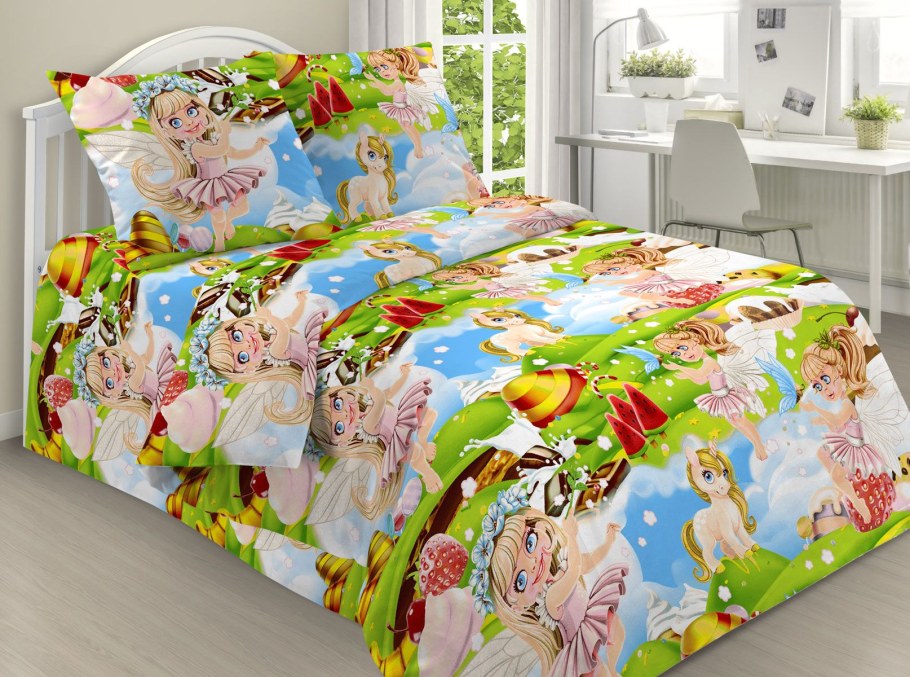 Аврора КПБ бязь Kids Единорог