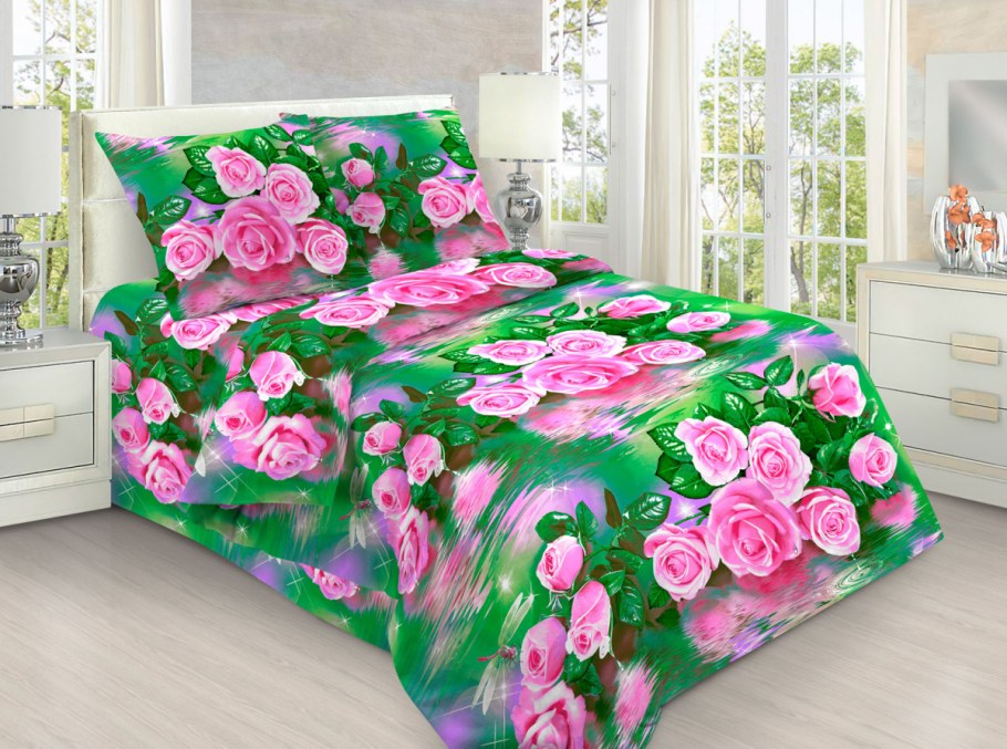 Аврора КПБ бязь Люкс 1,5 1222