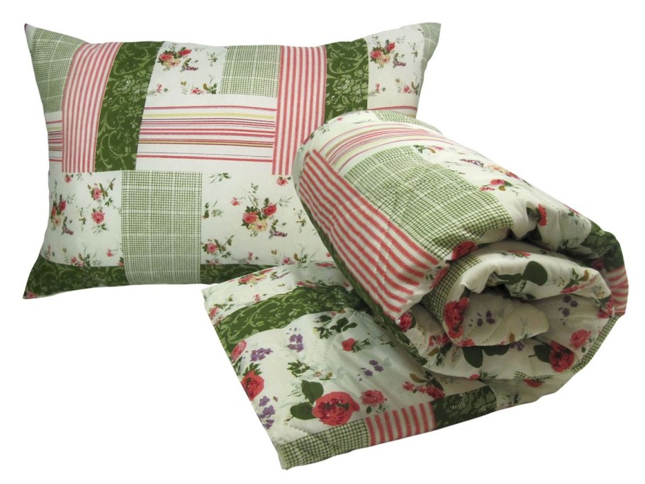 Комплект дачный одеяло 140х205 + подушка 50х72 -1 шт.