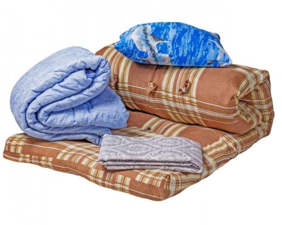 Комплект эконом + (матрас тик, одеяло, подушка)