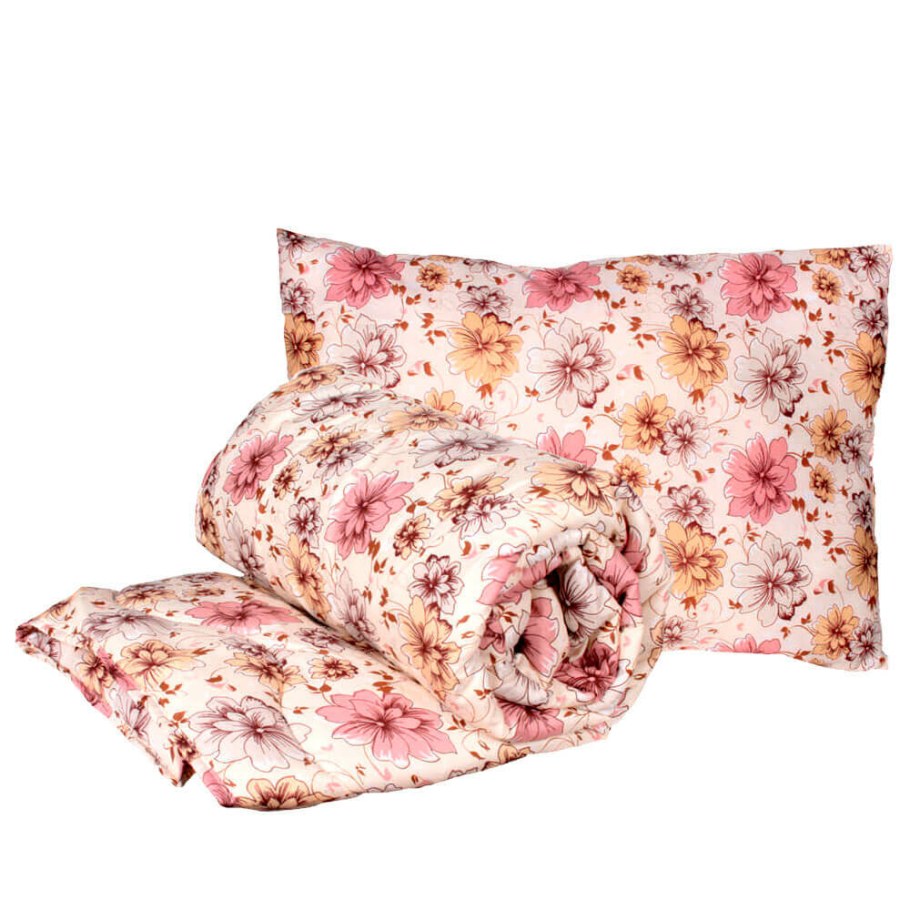 Комплект дачный подушка 50 70 см+одеяло 140 205см из поплекса