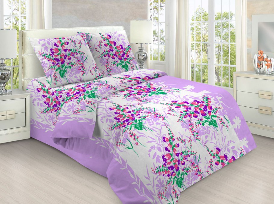 Бязь набивная 150 см "премиум" "Тейково" рис 4561 вид 1 гр