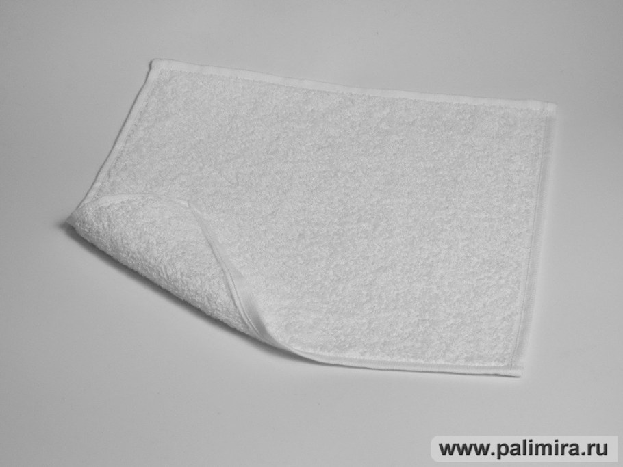 Белые махровые салфетки Ошибори 30*30