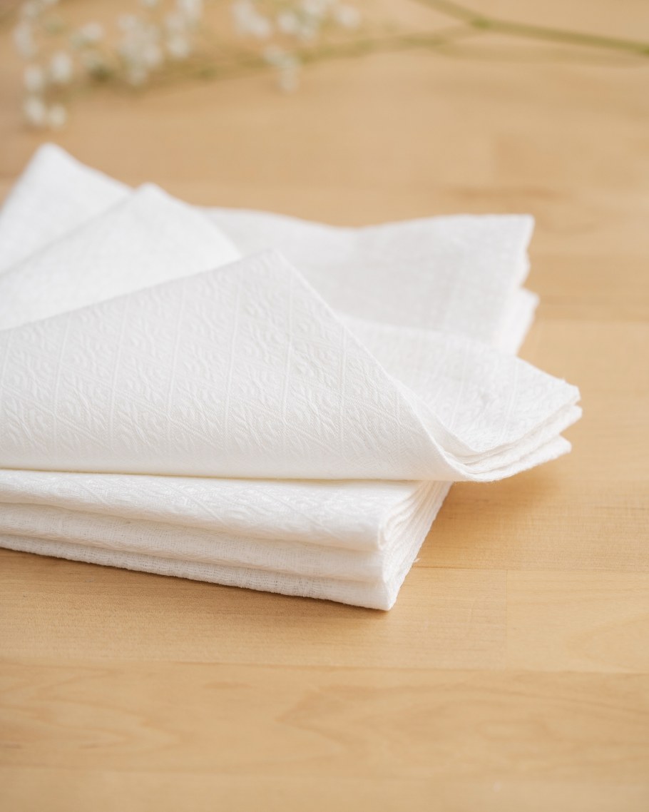 Салфетки белые